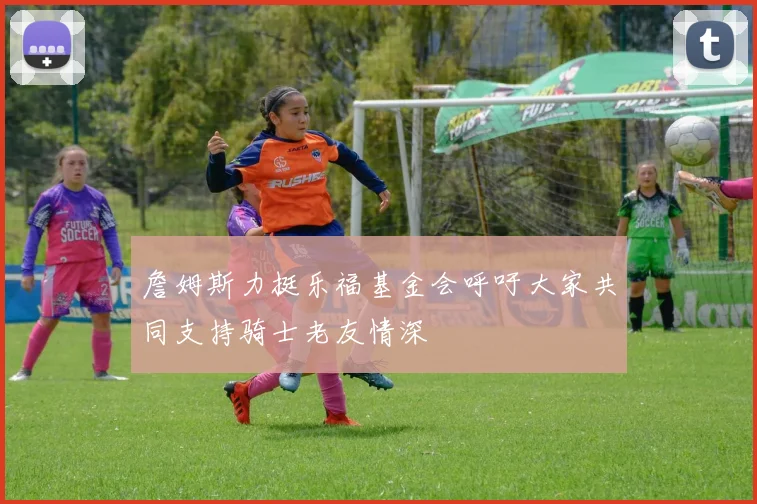 詹姆斯力挺乐福基金会呼吁大家共同支持骑士老友情深